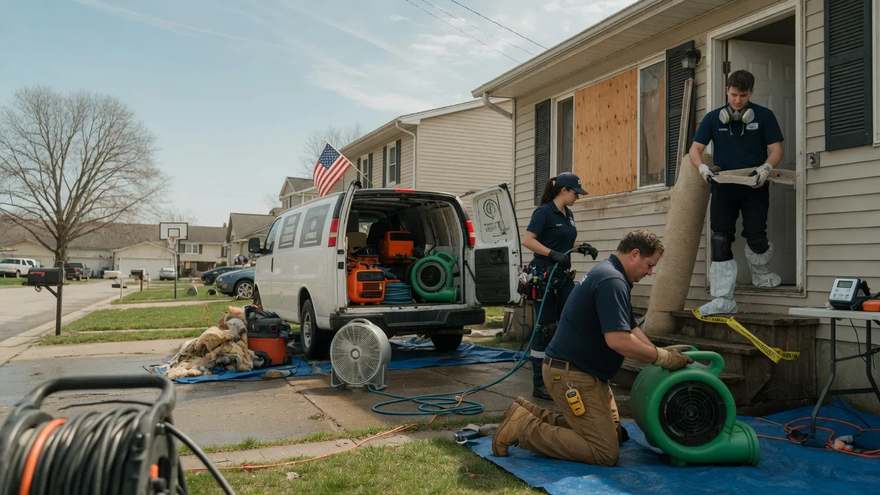 Water Damage Restoration in Gratis, OH near me